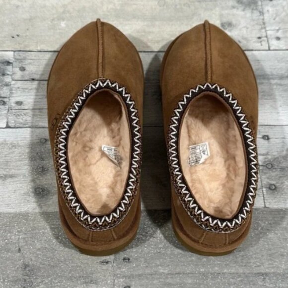 UGG Australia Tasman Chestnut Suede Slipper - Picture 3 of 7